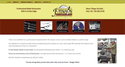 Desktop Screenshot of johnsonsharpening.com